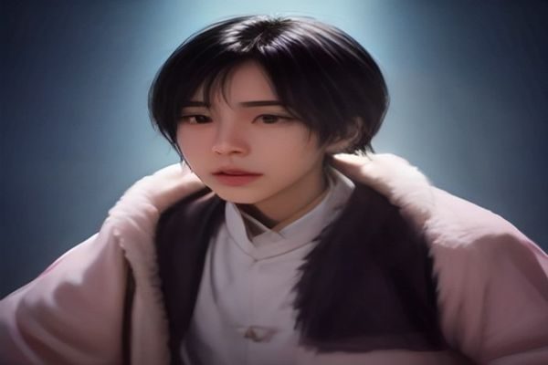 笔记本屏幕显示一个带有感叹号的安全警告弹窗，背景是模糊的办公桌环境